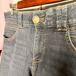 Democracy Jeans Flexellent Womens Size 12 Distressed Denim Y2K Style